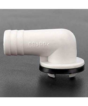 fegayu Right Angel Outlet Connector Drain Outlet Connector Air Conditioner Drain Environmentally Friendly for Air Conditioner Sewage Drainage - Buy Online on GoSupps.com