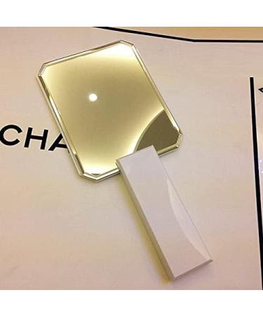Handheld Cosmetic Mirror Barbers Beauty Hair Hairdressers Professional Barbers Mirror Black - Buy Online on GoSupps.com
