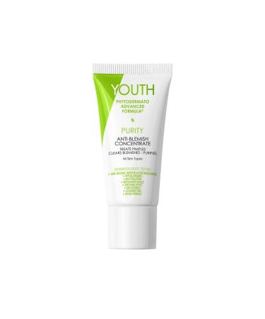 YOUTHPHYTO DERMATO ADVANCED FORMULA - Anti-Blemish Concentrate - Purifying Pimple & Blemish Rescue Gel Topical for Clearer Healthier Skin 0.7 Oz