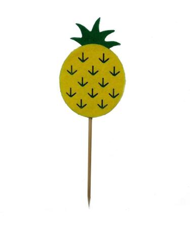 Luzhengyang 5 Pieces Vivid Felt Cupcake Toppers Food Picks for Kids Birthday Party - Buy Online on GoSupps.com