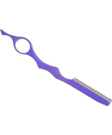 Qukaim Hair Thinning Razor Hair Thinning Razor Professional Hair Styling Trimming Razor Knife Hair Texturizing Cutting Razor in Purple - Buy Online on GoSupps.com