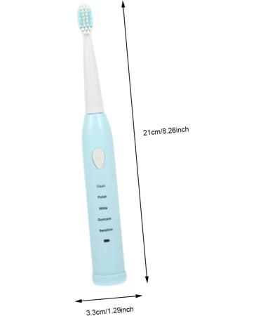 Buy HOMSFOU Electric Toothbrush for Children - Automatic Cleaning Brush in Blue | Safe & Fun Oral Care - Buy Online on GoSupps.com