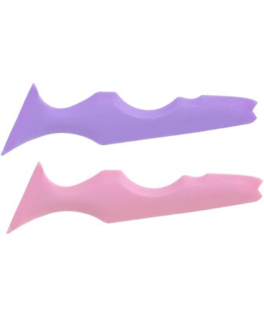 Healeved 4 Pcs Silicone Beauty Ruler Winged Eyeliner Stamp Eyeliner Micro Eyelash Mascara Lash Guard Comb 15X4.15CMx2pcs Assorted Colorx2pcs - Buy Online on GoSupps.com