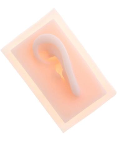 2 x Silicone Acupuncture Ear Model - Left Flexible Soft Artificial Display for Acupuncture Training - Buy Online on GoSupps.com