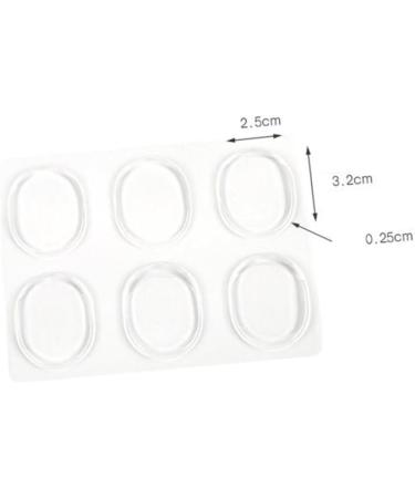 FOMIYES Heel Cushion Gel Foot Care Protector Pads - Plantar Cushion Gel Insoles for Comfortable Walking & Pain Relief - Buy Online on GoSupps.com