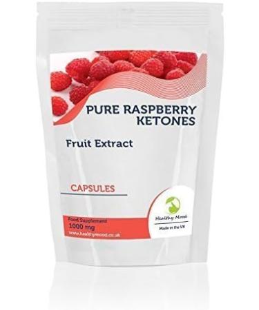 Raspberry Ketones Fruit Extract 1000mg Supplement 7 Capsules Weight Loss and Obesity Increase Lean Body Mass Improve Hair Growth Nutrition Supplements HEALTHY MOOD UK Quality Nutrients - Buy Online on GoSupps.com