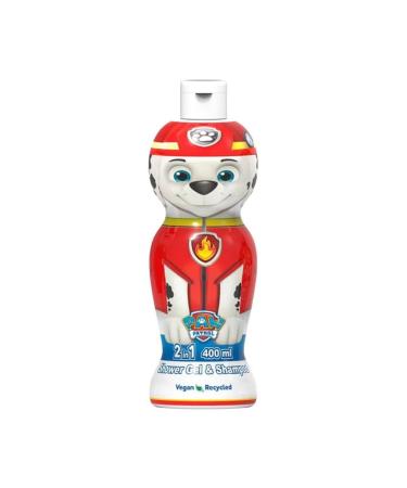 AIR-VAL INTERNATIONAL Air Val - 2 in 1 Shower Gel & Shampoo Marshall (Paw Patrol) - 400 ml
