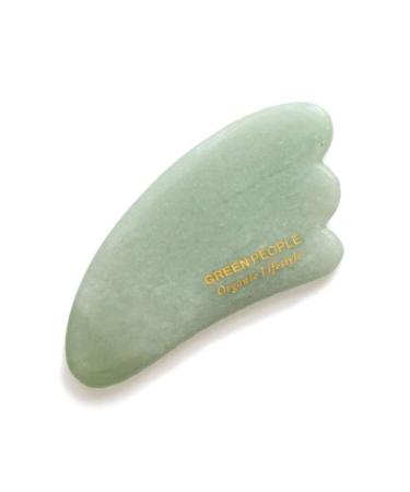 Green People Gua Sha Massage Tool Facial Tools Ease Tension and Puffiness from The face