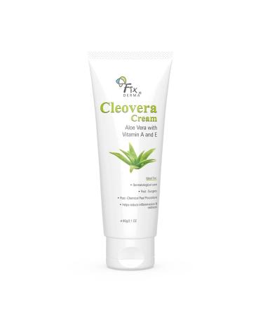 johns Fixderma Cleovera cream Skin moisturizer with Aloe vera reduces inflammation & redness soothing & hydrating cream Post surgery after shaving & waxing cream Paraben free- 60gm