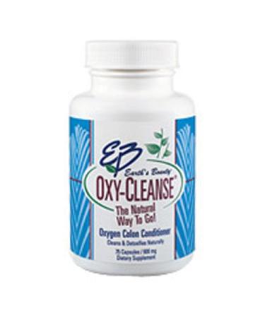 Pack of 3 x Earth's Bounty Oxy-Cleanse - 600 mg - 75 Capsules