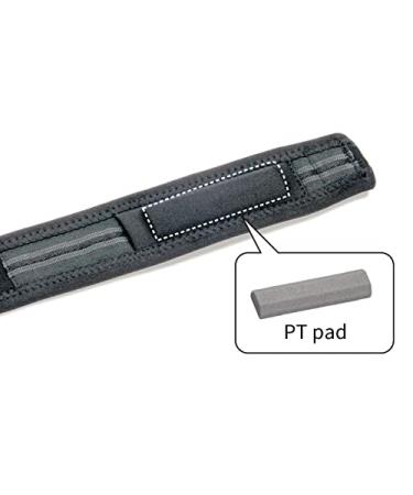 Zamst JK Band | Sports Patella Band for Pain Relief in Volleyball Basketball Running & Tennis - Black Medium - Buy Online on GoSupps.com