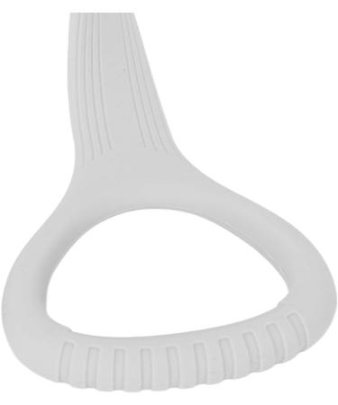 Light Grey Silicone Widen Exercise Band with Massage Handle - Buy Online on GoSupps.com