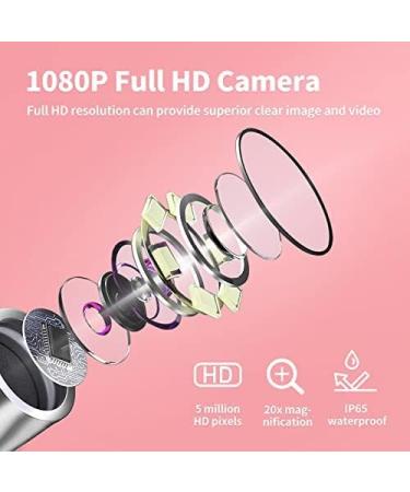 20x Magnification Blackhead Remover Tool with Camera & Light - Rechargeable Extractor for iPhone, iPad & Android - Buy Online on GoSupps.com