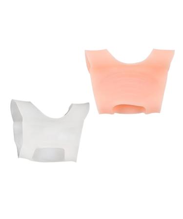 2 Pairs Silicone Arch Support Arch Support Inserts Arch Support Band Flat Foot Support As Shown M