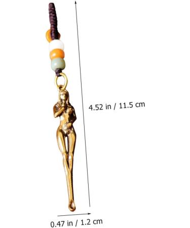 Luxshiny 12 Pcs Brass Ear Pick Mini Decorations for Car Sample Tiny Micro Lab Coffee Ear Pendant Goddess Hanging Decor - Buy Online on GoSupps.com