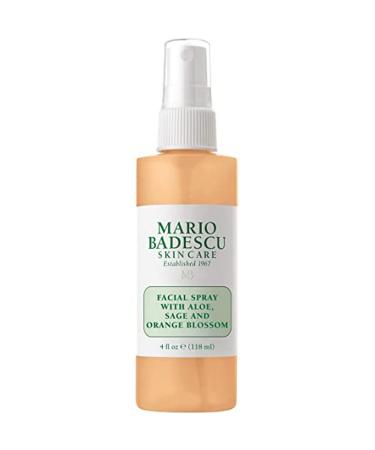 Mario Badescu Facial Spray W/Aloe Sage & Orange Blossom 118ml Aloe Sage Orange Blossom 118 ml (Pack of 1)
