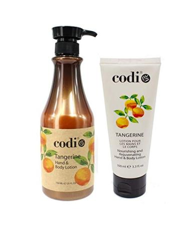Codi Tangerine Hand & Body Lotion Duo 3.3 oz + 25 oz - Buy Online on GoSupps.com