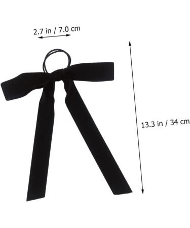 Beaupretty Big Bow Headband Girl Hair Ring Velvet Elasticity - Buy Online on GoSupps.com