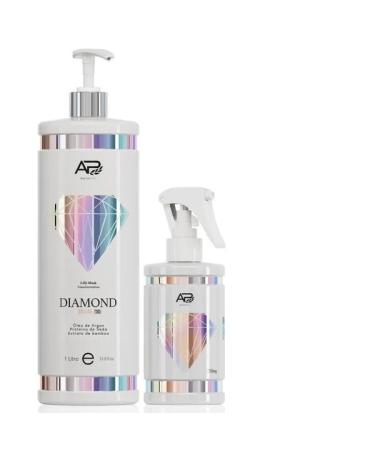 Diamond Lift Kit | Apr s-shampoing r parateur + Leave-In | 1000 ml / 250 ml