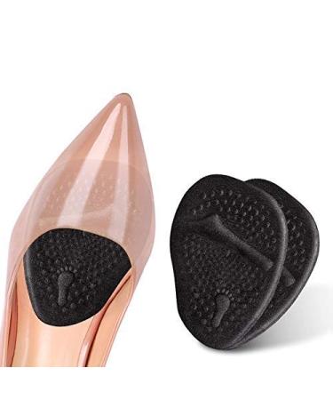 DOACT 2 Pairs Forefoot Ball Cushions - Silicone Forefoot Insoles - High Heels Insoles Gel Cushion Shoe Insoles - Women and Men