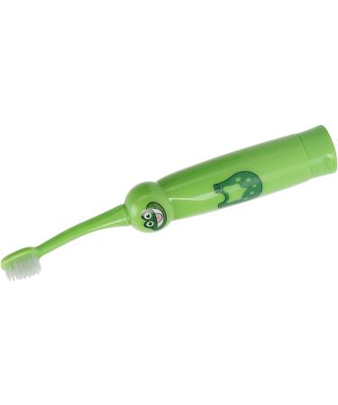 Sweet Electric Children's Toothbrush - Waterproof Green Frog Gift with Soft PBT Bristles | 1-Pack - Buy Online on GoSupps.com