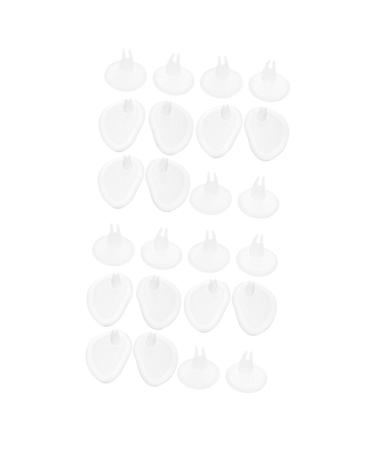FOMIYES 12 Pairs Toe Pads Forefoot Pads Sandals Pads Ball of Foot Pads Metatarsal Pads Women Ball of Foot Grip Pads Metatarsal Pads Cushion Pinch Toes Toe Cover Floor Mat Miss Pu