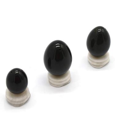 RODEREK Drilled Nephrite Jade Yoni Egg Set | Natural Jade Massage Stone for Kegel Exercises & Healing - Buy Online on GoSupps.com