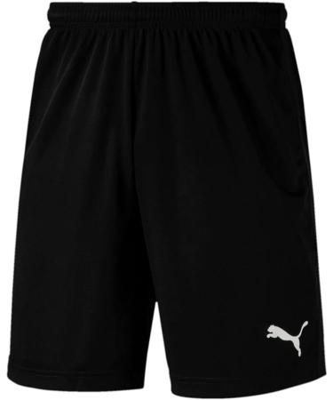 PUMA Kids LIGA Training Shorts - Core Jr Training Shorts in Puma Black/Puma White | International Shipping Available - Buy Online on GoSupps.com