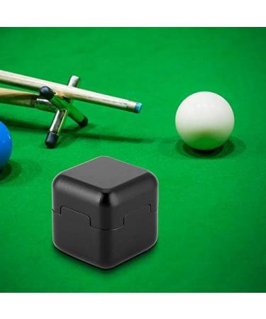 Vgeby Snooker Pool Chalk - Durable Aluminum Billiard Tip Chalk - Portable 3 Colors - Closed Kreideetui (Black) - Buy Online on GoSupps.com
