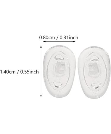 COHEALI 50 Pcs Non-Slip Eyeglass Frame Nose Pads - Soft Anti-Slip Nose Protection for Glasses - Buy Online on GoSupps.com