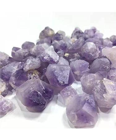 Crystal Rough Gemstone Minerals raw Crystal Points Natural Purple Quartz Crystal Amethyst Cluster for Reiki 100g