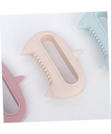 Tovinanna 2-in-1 Silicone Acupuncture Massage Device | Hand & Head Massager | Stress Relief Roller & Gel Brush for Ultimate Relaxation - Buy Online on GoSupps.com