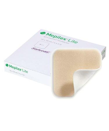 Molnlycke BX/5 MEPILEX LITE FOAM DRESSING SIZE 10CM X 10CM
