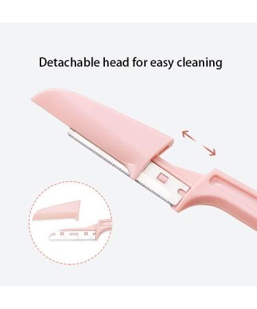 Win & Noble Folding Eyebrow Razor - Multi-Purpose Painless Facial Hair Remover & Exfoliating Dermaplaning Razor Set (3 pcs) | International Shipping Available - Buy Online on GoSupps.com