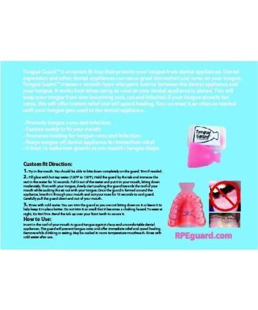 RPE Tongue Guard - Prevents and Heals Tongue Sores from Dental Expanders - Buy Online on GoSupps.com