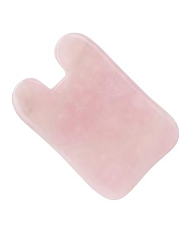 Shop Gua Sha Board | Rose Quartz Anti-Wrinkle Scraping Board for Beauty & Relaxation - Ideal for Home & Salon - Buy Online on GoSupps.com