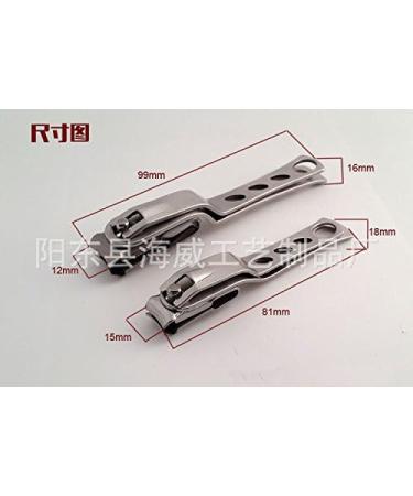 SGirl Best Precision Nail Clipper with Rotating Swivel Head - Great for Thick Nails - Extra Sharp Stainless Steel Clippers for Men Or Women (L) - Buy Online on GoSupps.com