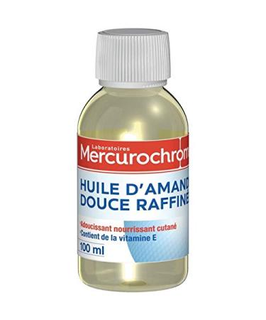 Mercurochrome Refined Sweet Almond Oil 100 ml (Pack of 3)