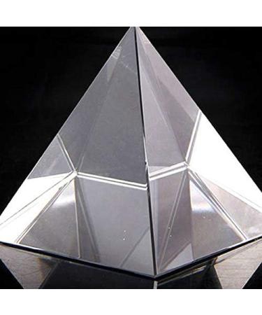Plauauyt Optical Glass Pyramid 40mm High Rectangular Polyhedron Suitable for Teaching Experiments - Buy Online on GoSupps.com