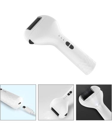 Exceart Reusable Pedicure Foot Grinder - Electric Foot Remover & Care Tools | Quartz White | International Shipping - Buy Online on GoSupps.com