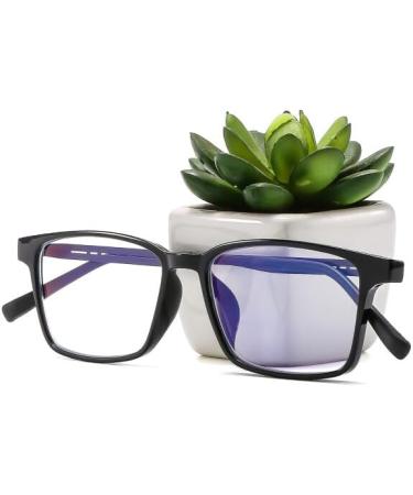 Suertree 2.0x Reading Glasses for Men - Blue Light Filter TR90 Optics Classic Business Style Anti-Blue Visual Aid in Black - Buy Online on GoSupps.com