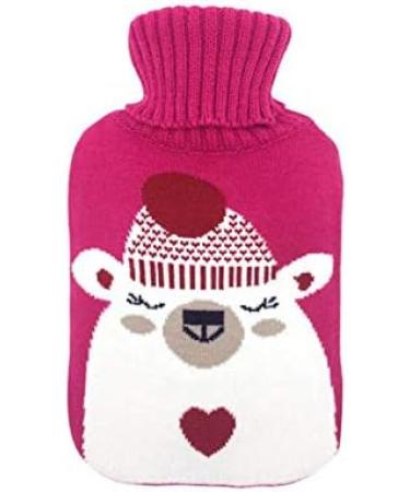 MAIES Removable Heat Bottle Cover | Washable Scalding Protection for 2000ml Hot Water Bottle | Handwarmer & Comfort - Buy Online on GoSupps.com