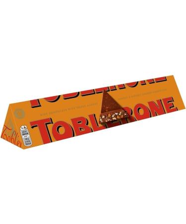 Chocolate Bundle With Toblerone Crunchy Almonds Chocolate Bar 360g & Orange Twist Chocolate Bar 360g (2 Pack) - Buy Online on GoSupps.com