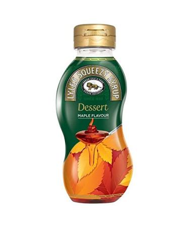 Lyle's Pancakes Maple Flavour Golden Syrup Squeezy 325g (Pack of 2)