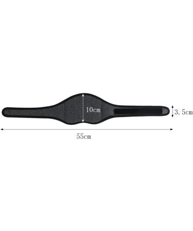 Magnetic Self-Heating Neck Brace - Adjustable Thermal Neck Guard for Pain Relief & Relaxation | Cervical Collar - Perfect for Sleep - Grey - Buy Online on GoSupps.com