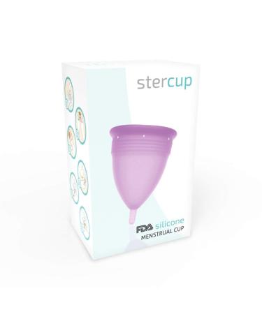 Stercup Menstrual Cup Size S - FDA Approved Silicone for Comfort & Hygiene | Eco-Friendly & Reusable | Purple - Buy Online on GoSupps.com