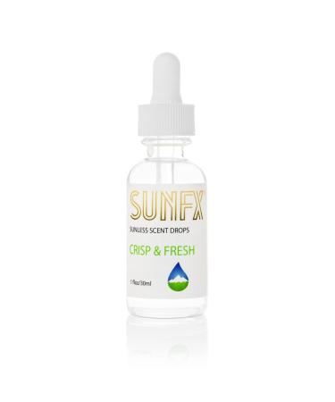SunFX Scent Drops - Sunless Tanning Additive For Spray Tanning 1oz (Crisp & Fresh) - Buy Online on GoSupps.com