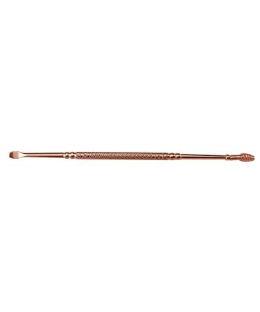 HENGCHENG Dual Head Ear Pick Dual Head Spring Ear Cleaner Earwax Spoon Digger Portable Double-Ended Stainless Steel Spiral Earpick Spoon Ear Wax Removal Cleaner Ear Care Beauty Tool (A)