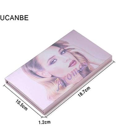 UCANBE 18 Colors Aromas New Nude Eyeshadow Palette Long Lasting Multi Reflective Shimmer Matte Glitter Pressed Pearls Eye Shadow Makeup Pallet - Buy Online on GoSupps.com