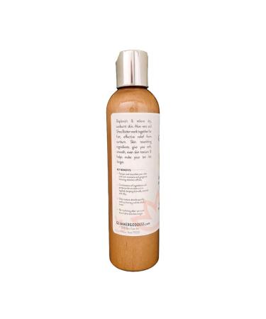 GLIMMER GODDESS Organic After Sun Shimmer Lotion | Aloe Vera Pineapple Shea Butter Papaya - Soothing & Hydrating | International Shipping - Buy Online on GoSupps.com